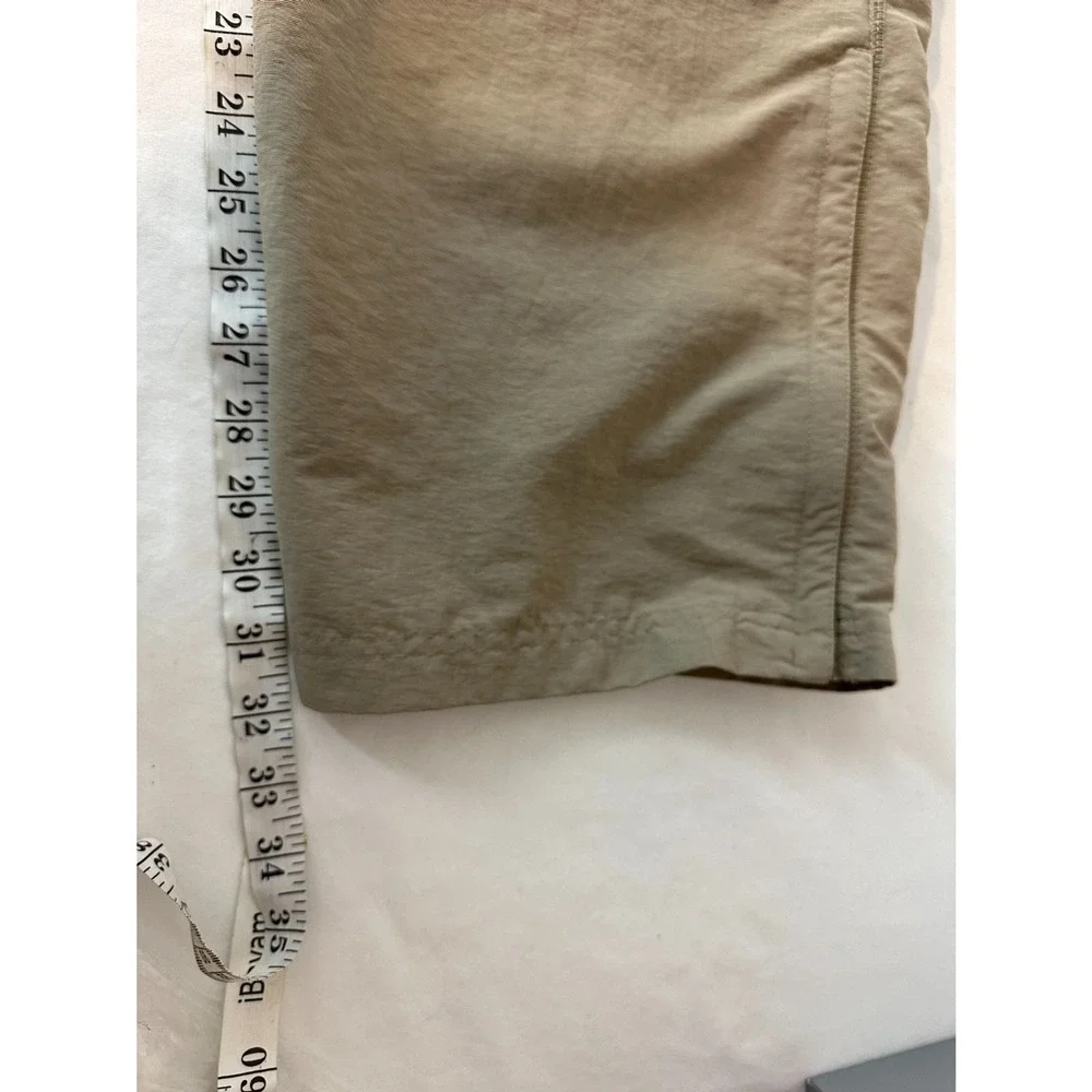 The North‎ Face Mens 38 X32 Nylon Convertible Pants Brown Outdoor Hiking